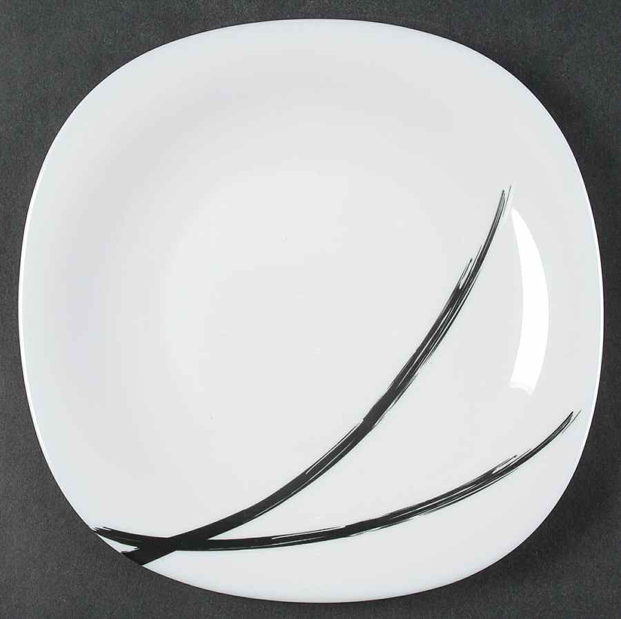 Calligraphy Dessert/Pie Plate by Arcopal-1