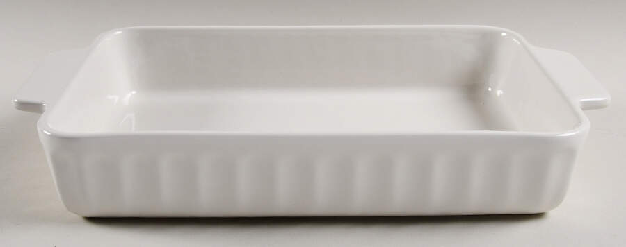 Latte 14" Rectangular Baker by Anthropologie-1