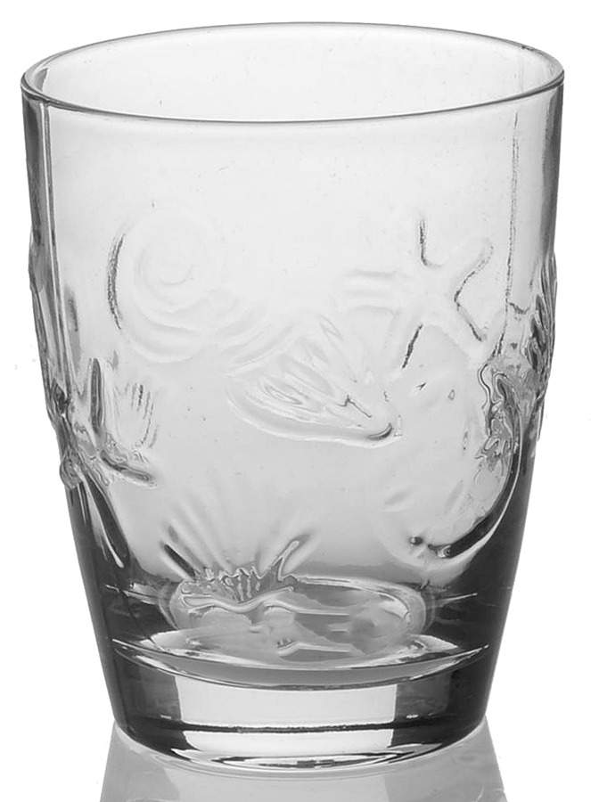 Shells Glassware Double Old Fashioned by Artland-1