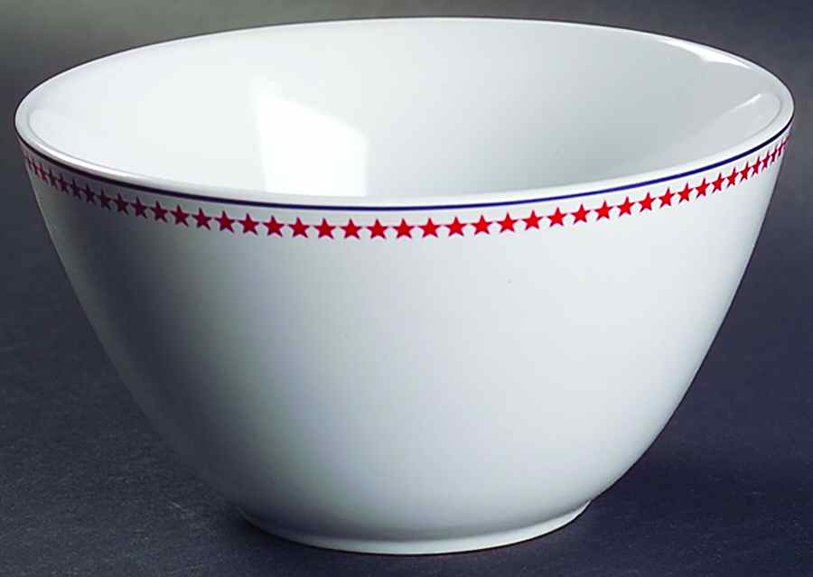 Blue Star Soup/Cereal Bowl by Alfred & Sapota-1