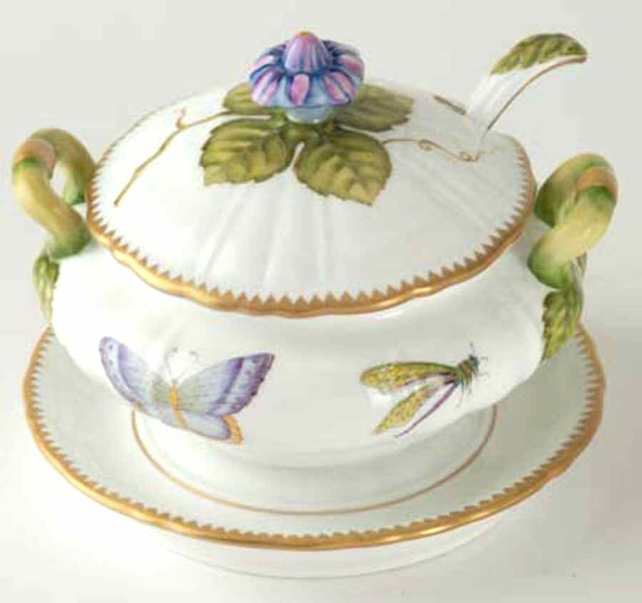 Studio Collection (Florals) Sugar Bowl & Lid W/Spoon by Anna Weatherley-1
