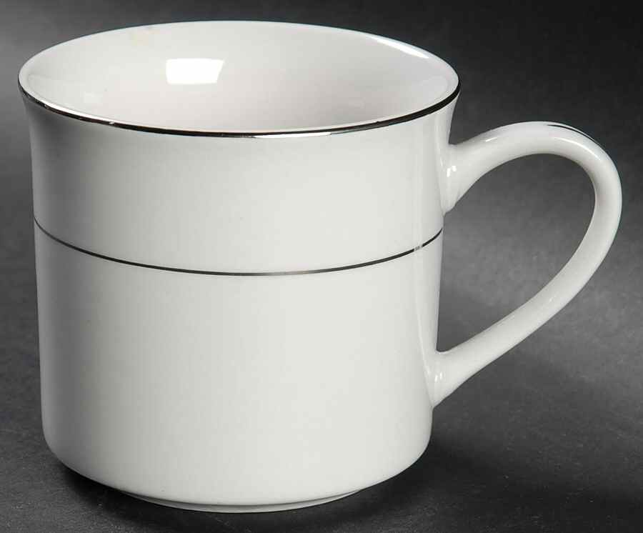 Imperial Silver Flat Cup by American Atelier-1