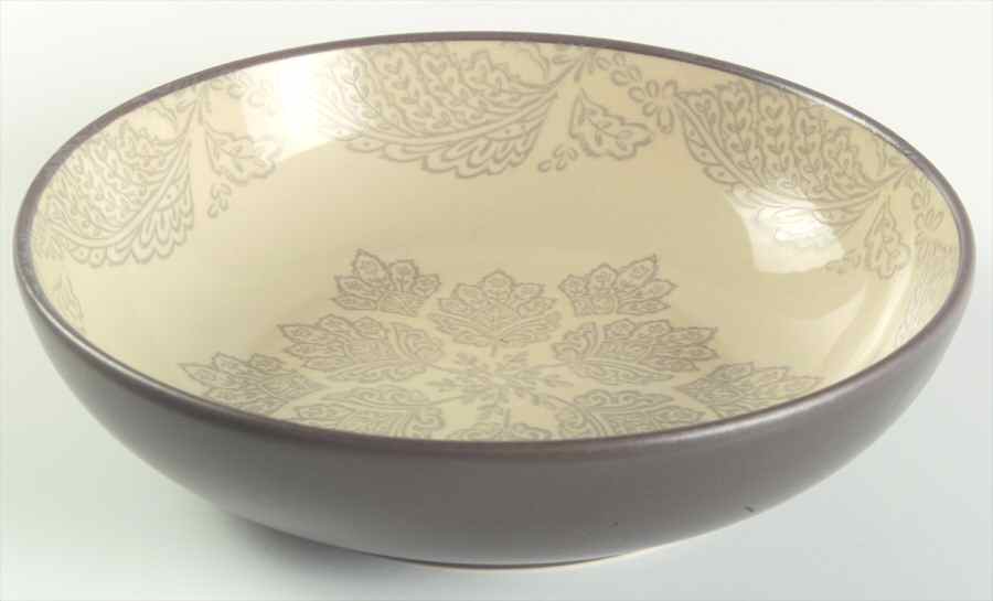 Chandi Vanilla 8" Round Vegetable Bowl by 222 Fifth (PTS)-1