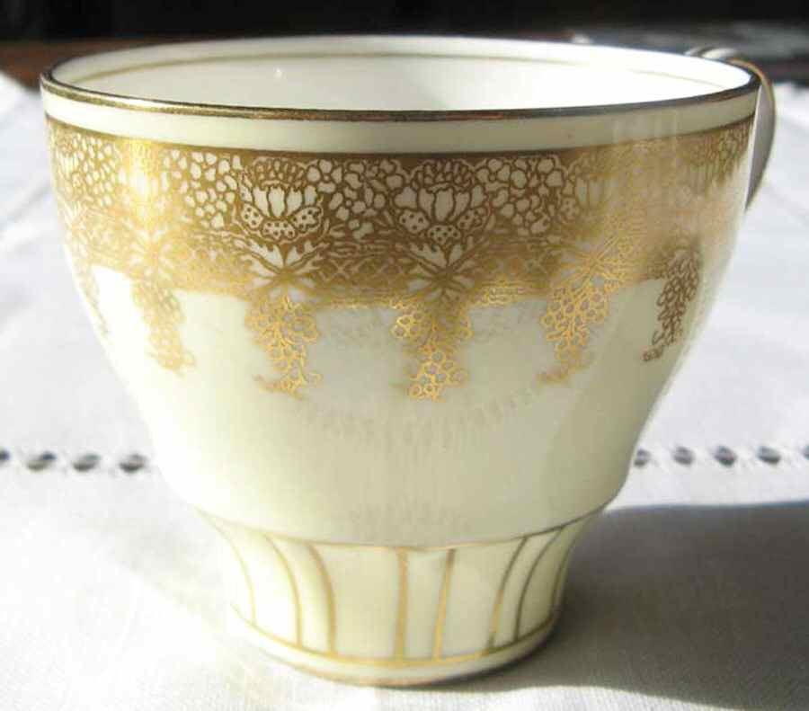 B4832-5 Flat Cup by John  Aynsley & Sons-1