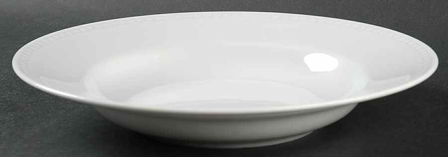 Beaded Hemstitch Rim Soup Bowl by Apilco-1