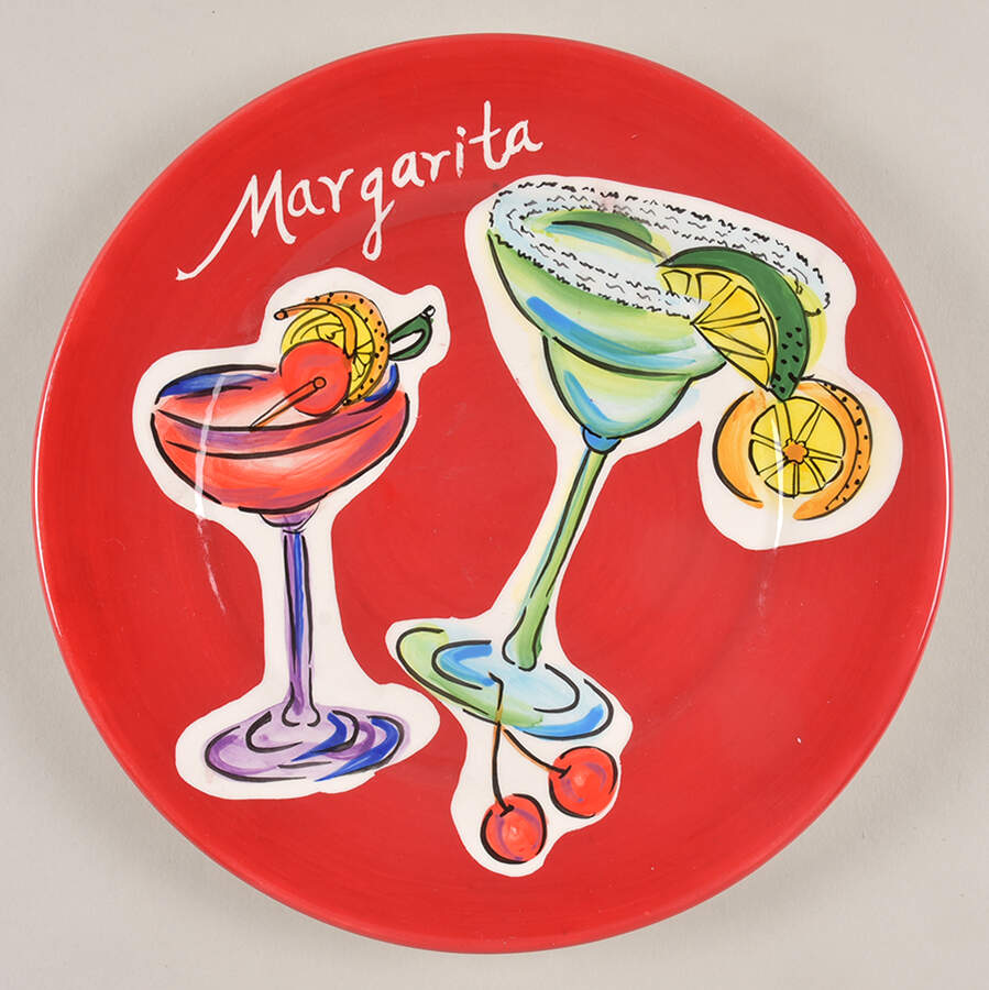 Tropics Salad Plate by Ambiance-1