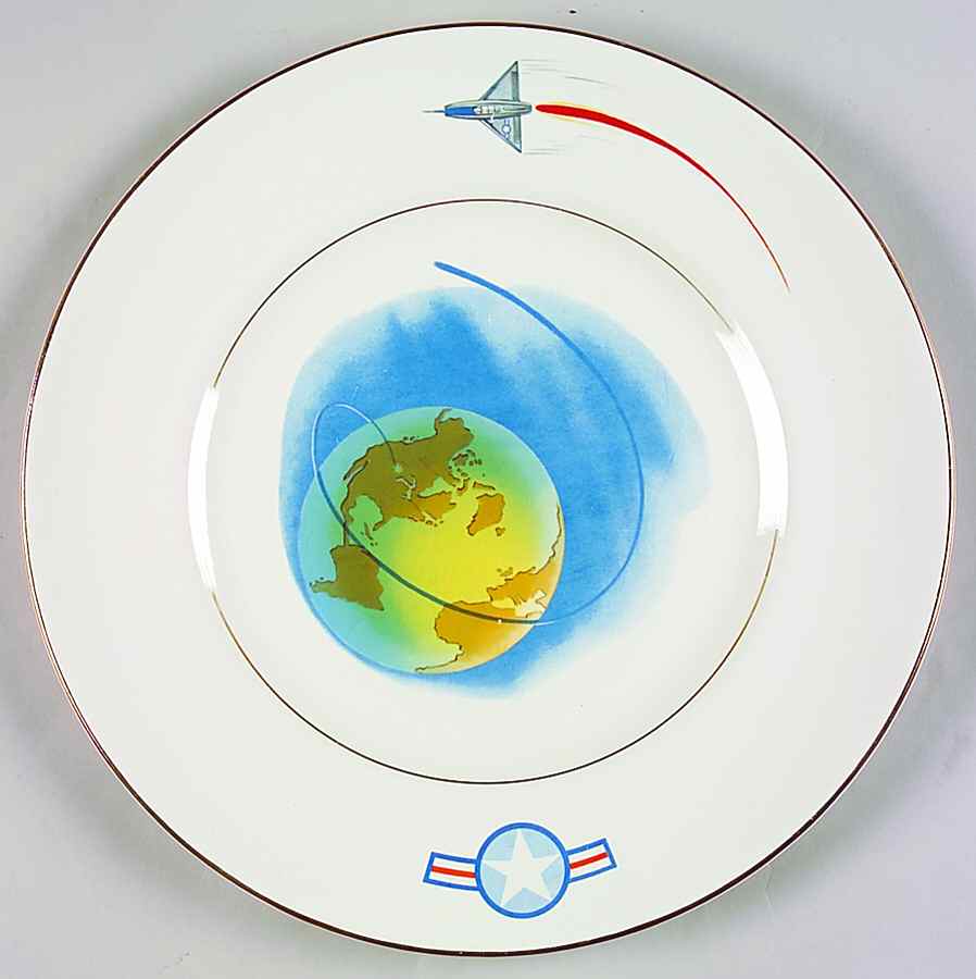 AAU2 Dinner Plate by American Ceramic Ind-1