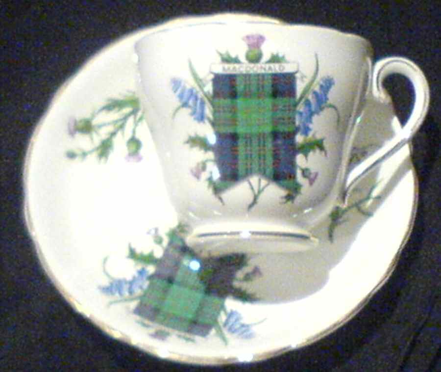 H549 Footed Cup & Saucer Set by Adderley-1