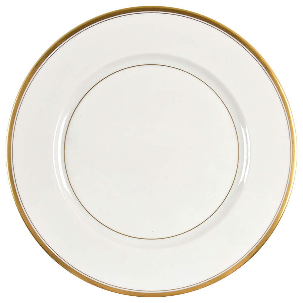 Wedding Band (Gold Band) Dinner Plate by Ancestral - Am Hostess-1