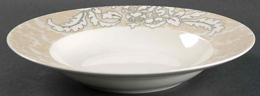 La Belle Shimmer Large Rim Soup Bowl by 222 Fifth (PTS)-1