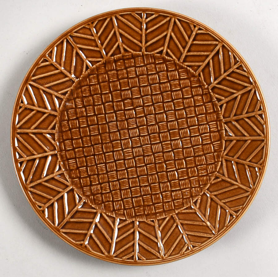 Rattan Salad Plate by American Atelier-1