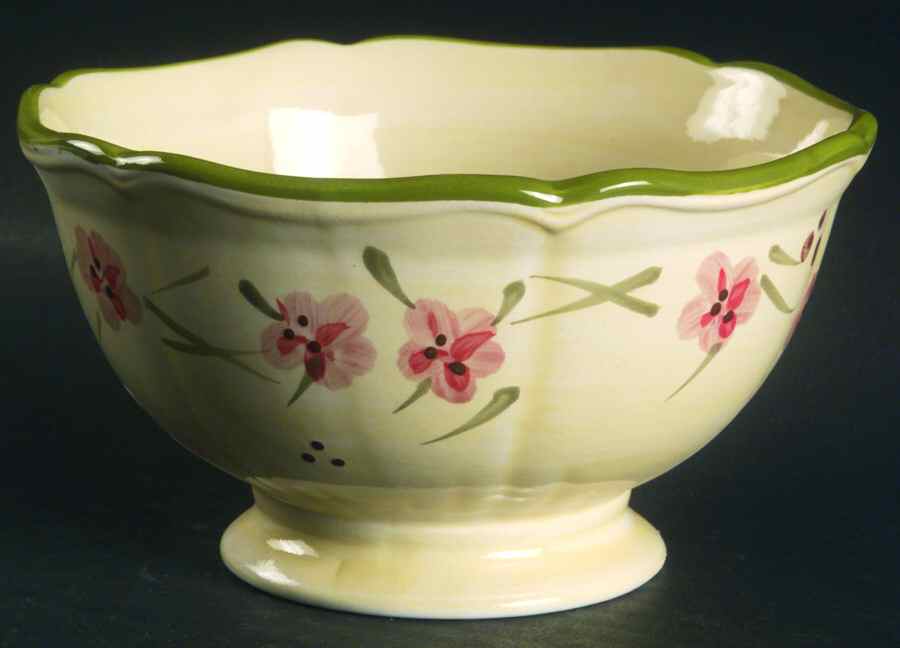 Chelsea Rose Dessert Bowl by Ambiance-1