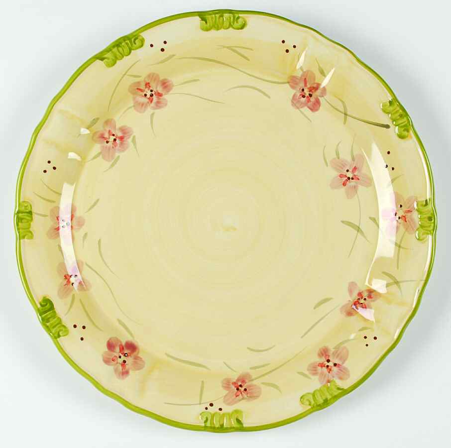 Chelsea Rose Dinner Plate by Ambiance-1