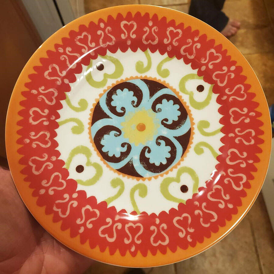 Suzani Salad/Dessert Plate by Anthropologie-1
