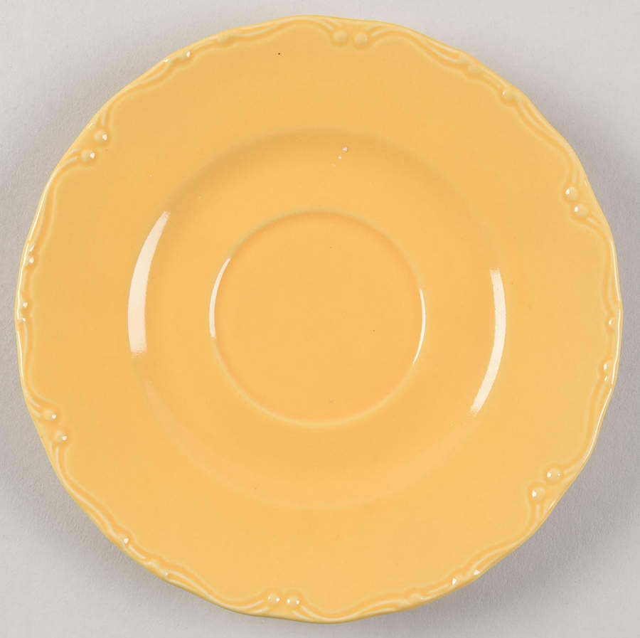 Romantic Yellow Saucer by April Cornell-1