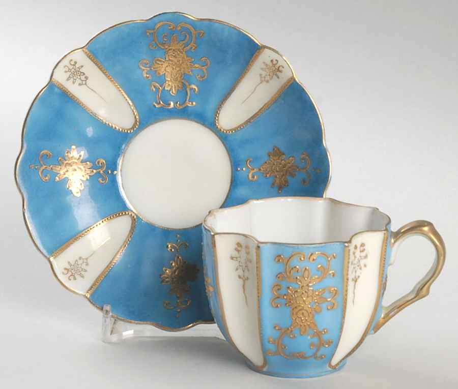 6120 Flat Demitasse Cup & Saucer Set by Ardalt-1