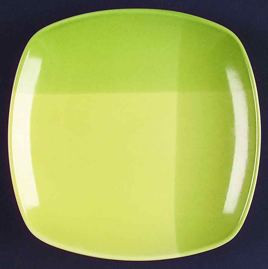 Color Blocks Green Bread & Butter Plate by 222 Fifth (PTS)-1