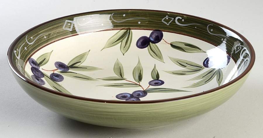 Early Harvest 8" Individual Pasta Bowl by 222 Fifth (PTS)-1