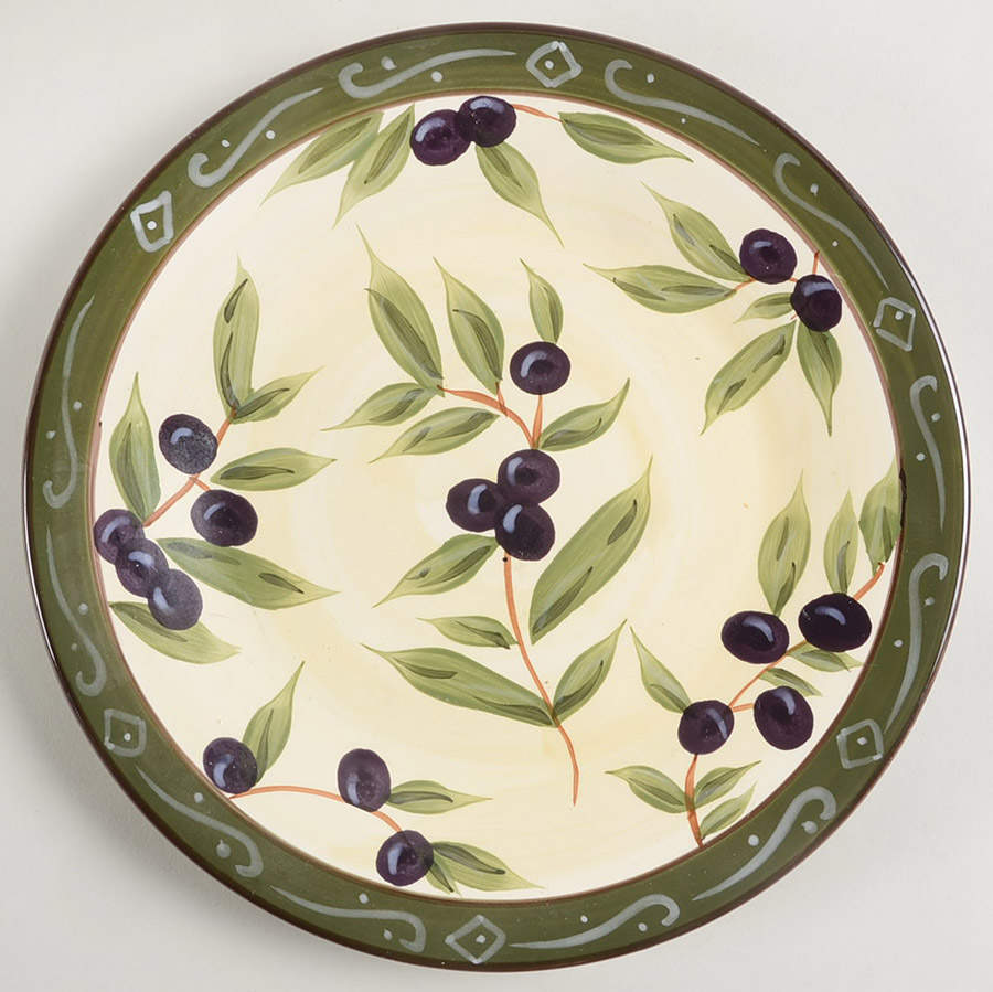 Early Harvest Salad/Dessert Plate by 222 Fifth (PTS)-1
