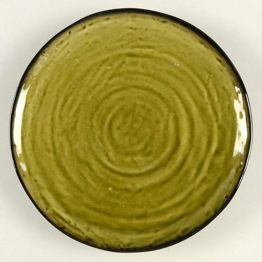Verde Green Salad Plate by Ambiance-1