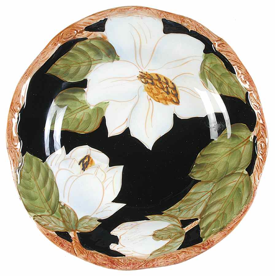 Magnolia Charm Salad Plate by Artimino-1