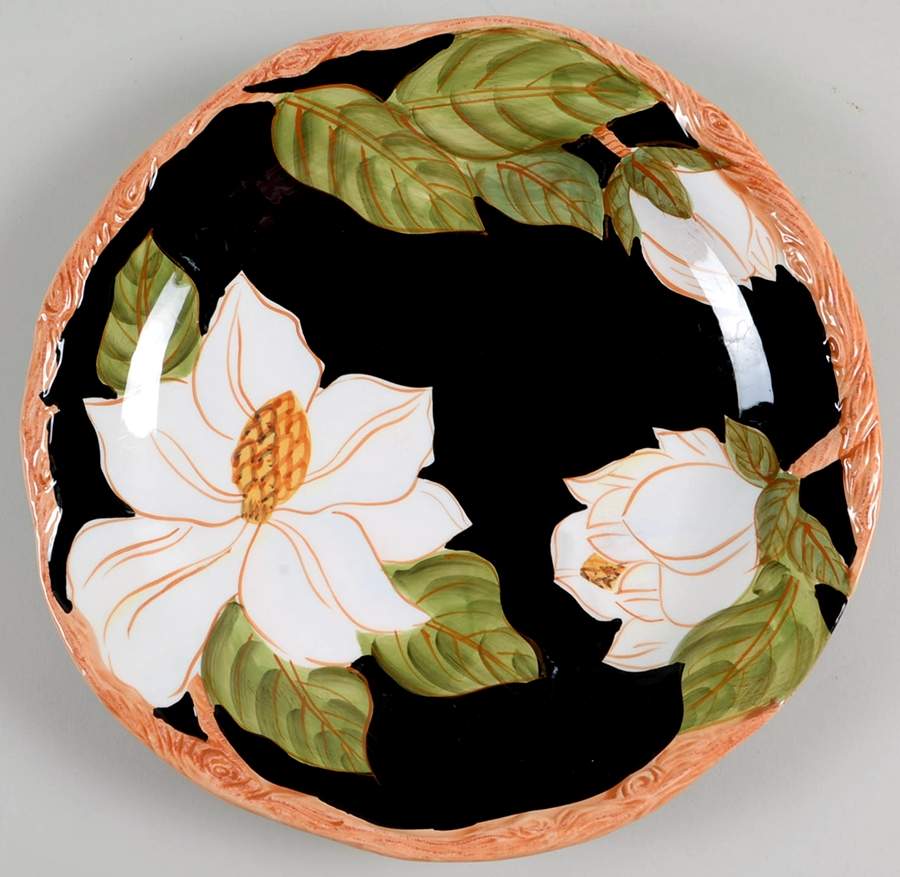 Magnolia Charm Dinner Plate by Artimino-1