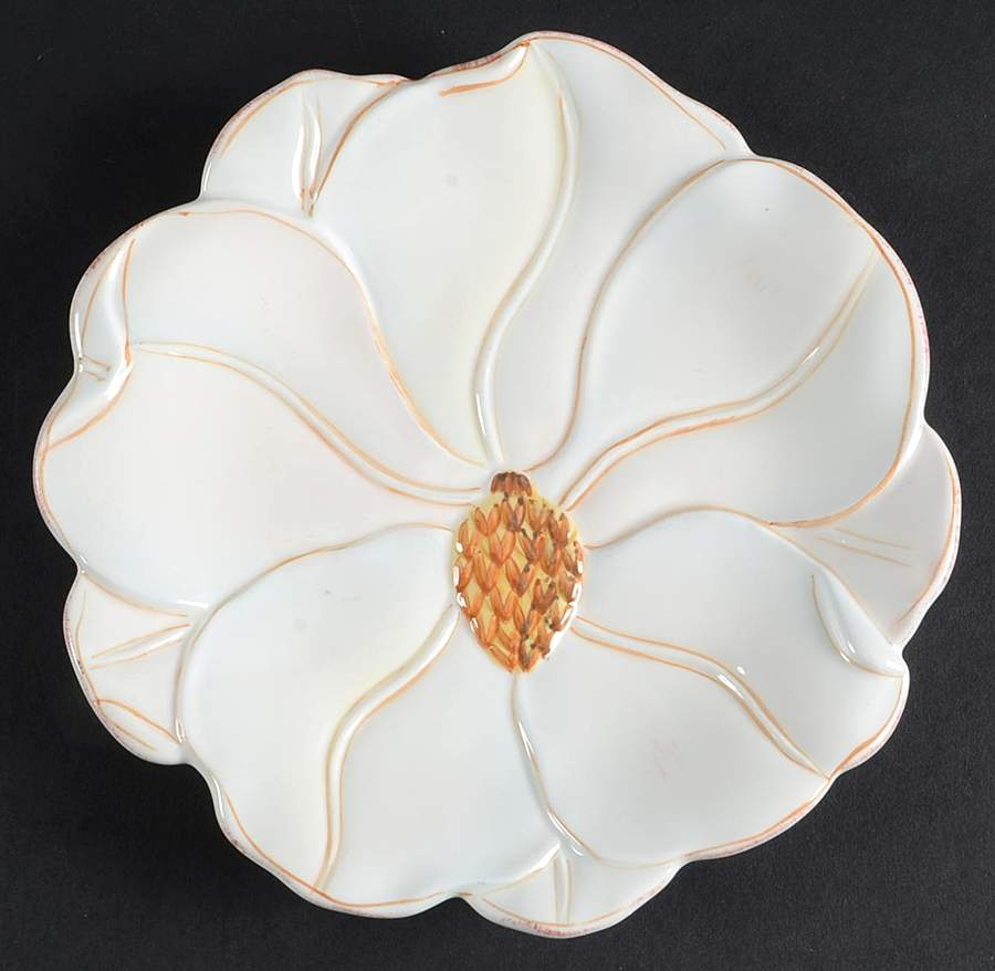 Magnolia Charm Bread & Butter Plate by Artimino-1