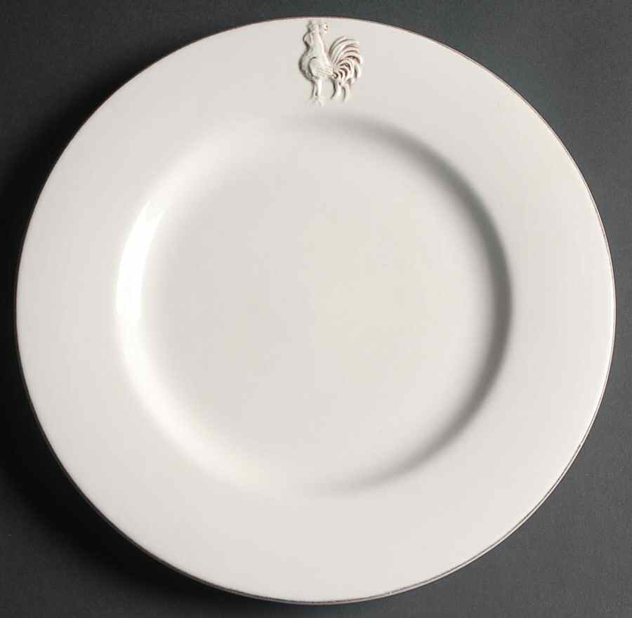 Daybreak White Dinner Plate by Artimino-1