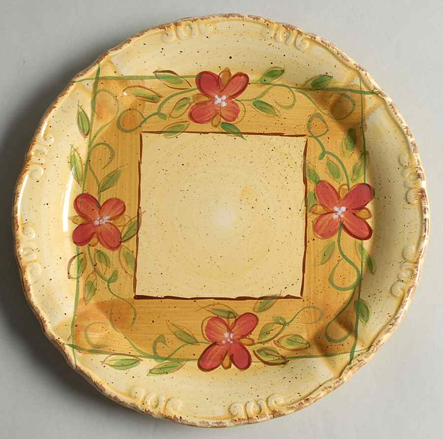 Kensington Rose Salad/Dessert Plate by Ambiance-1