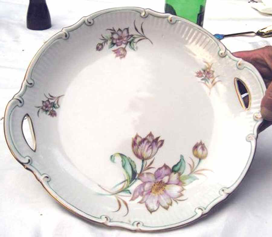 3660 Handled Cake Plate by Altenburg-1
