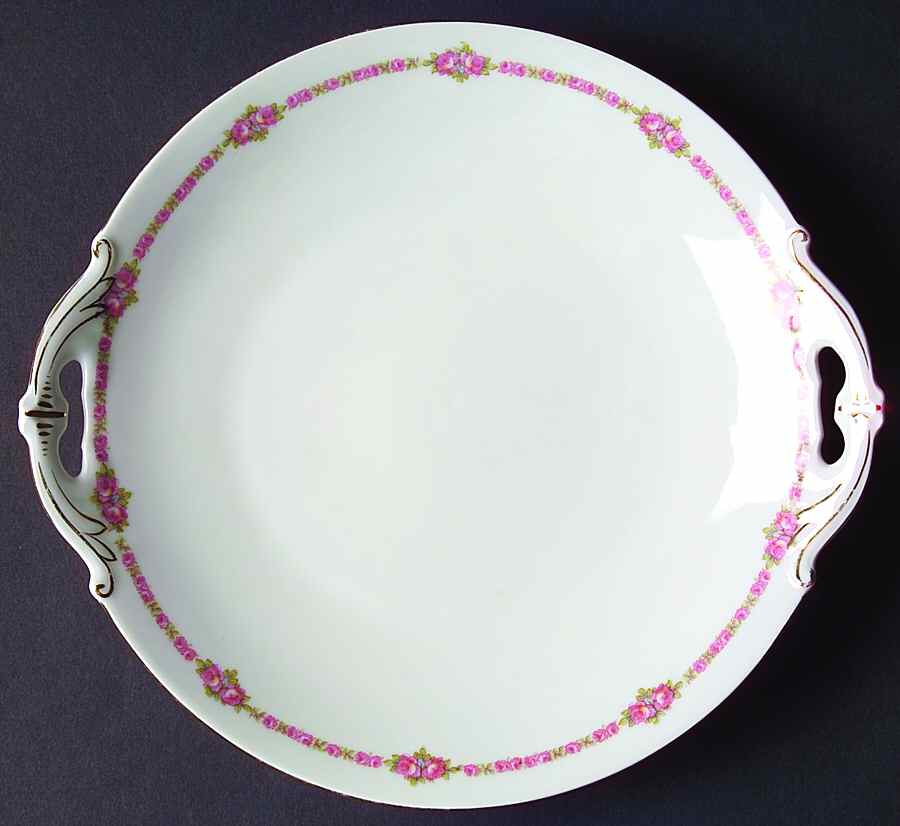 5761 Handled Cake Plate by Altrohlau-1