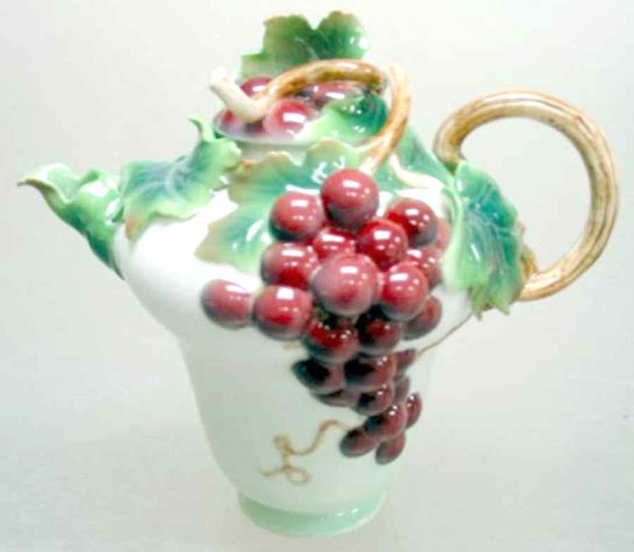 Bacchus Teapot & Lid by American Atelier-1