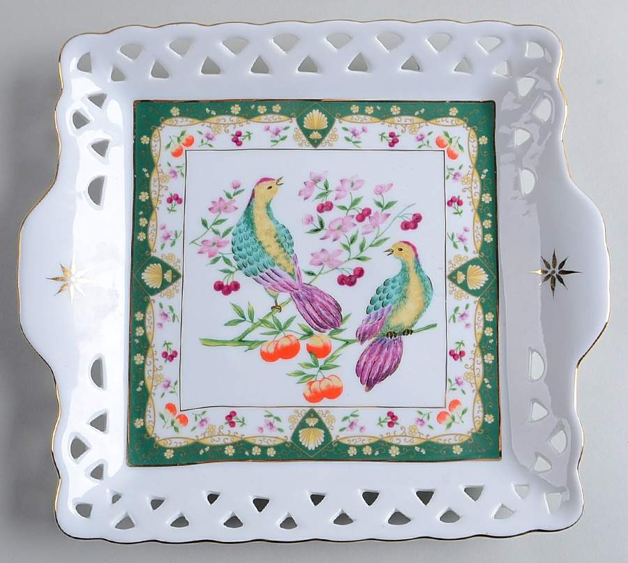 Paradise 10" Square Tray by American Atelier-1