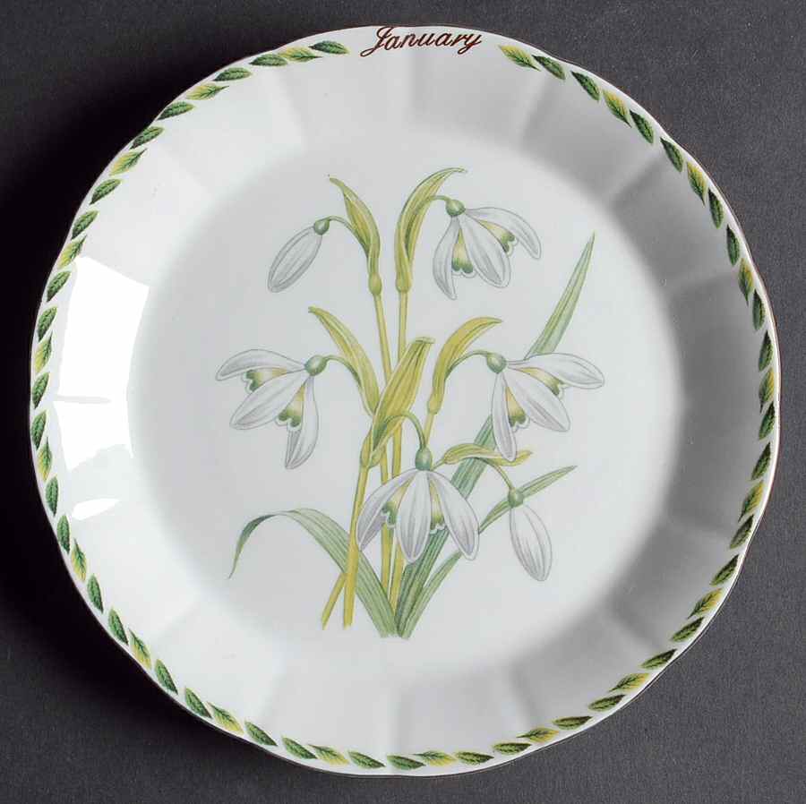 Printemps Salad/Dessert Plate by American Atelier-1