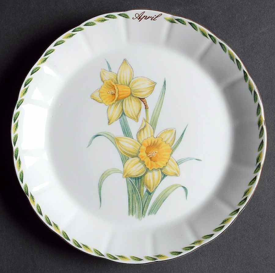 Printemps Salad/Dessert Plate by American Atelier-1