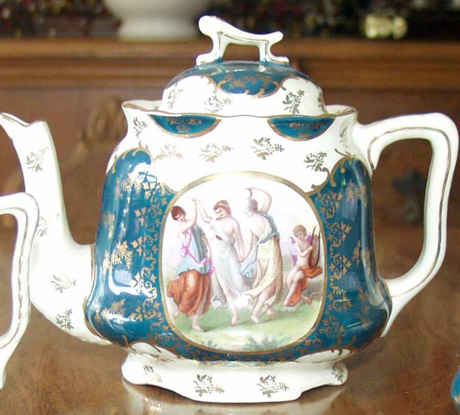 AUS395 Teapot & Lid by Austria-1