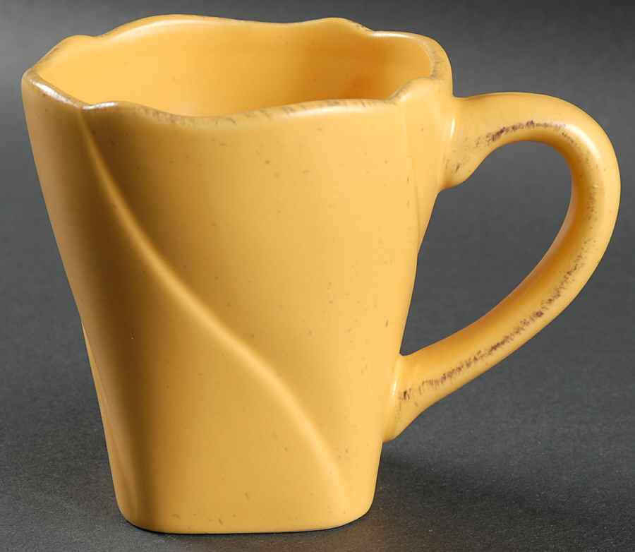 Mission Butter (Yellow) Mug by 222 Fifth (PTS)-1