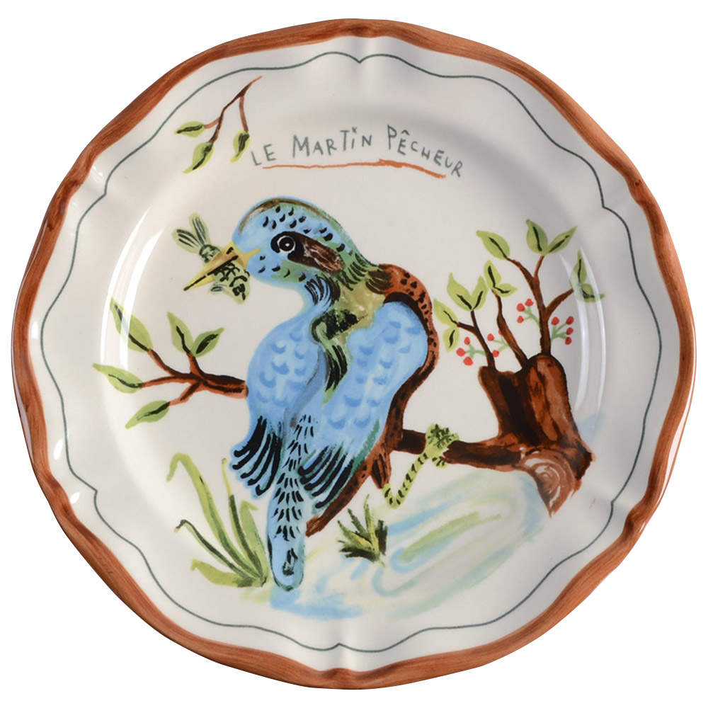 Francophile Dinner Plate by Anthropologie-1