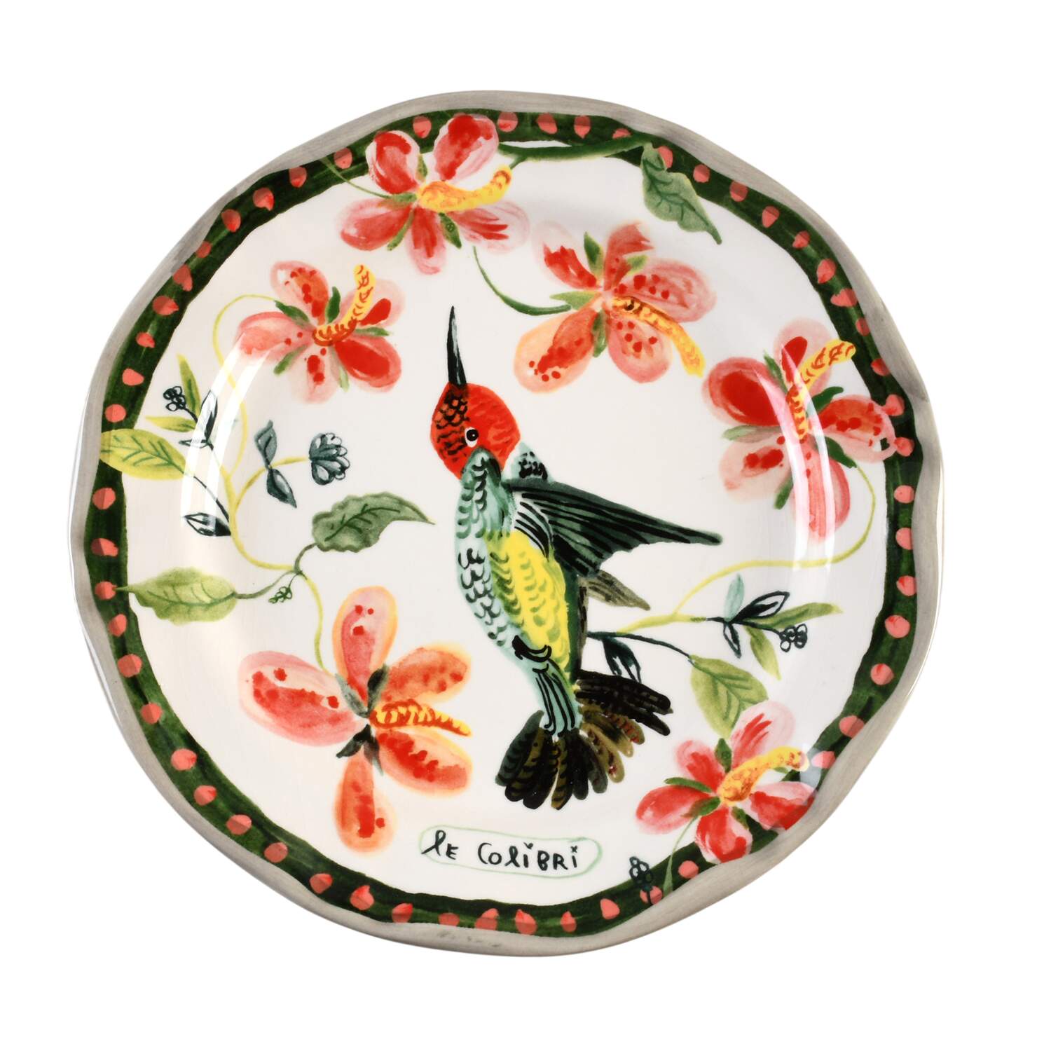 Francophile Dinner Plate by Anthropologie-1