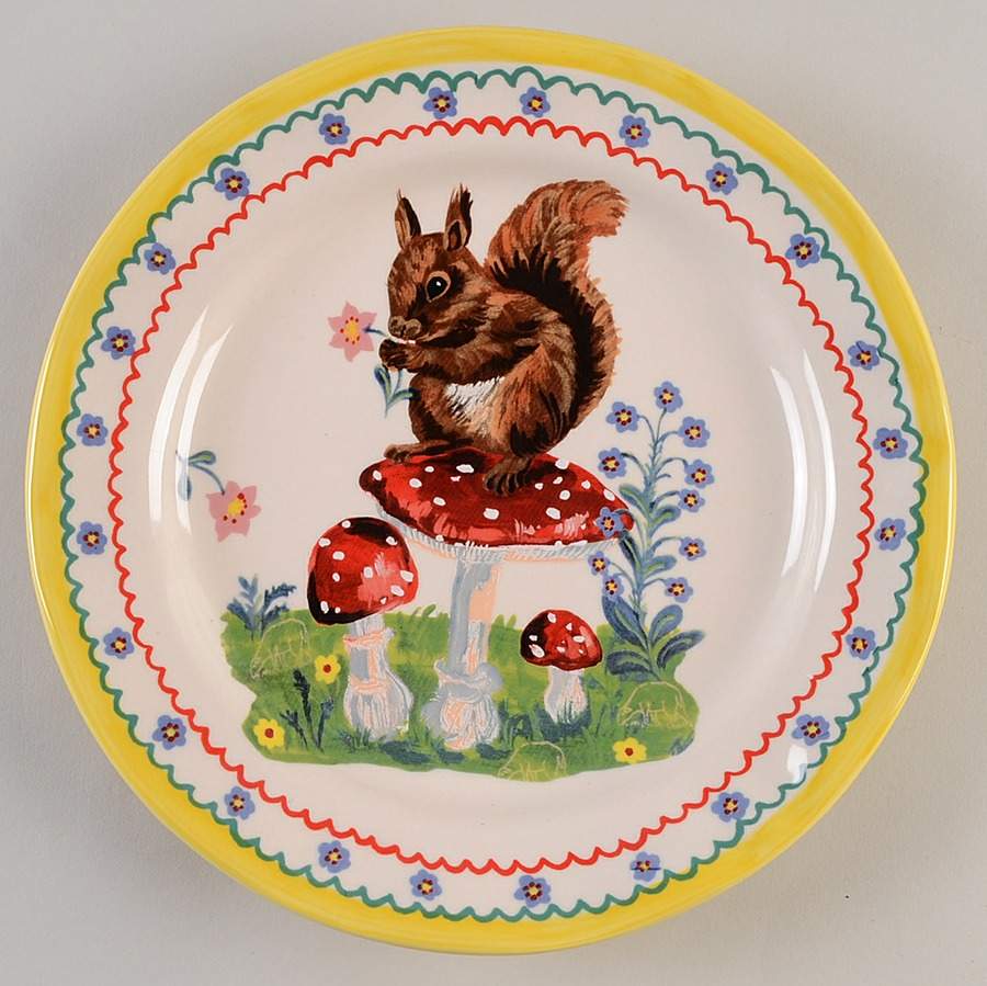 Francophile Dinner Plate by Anthropologie-1