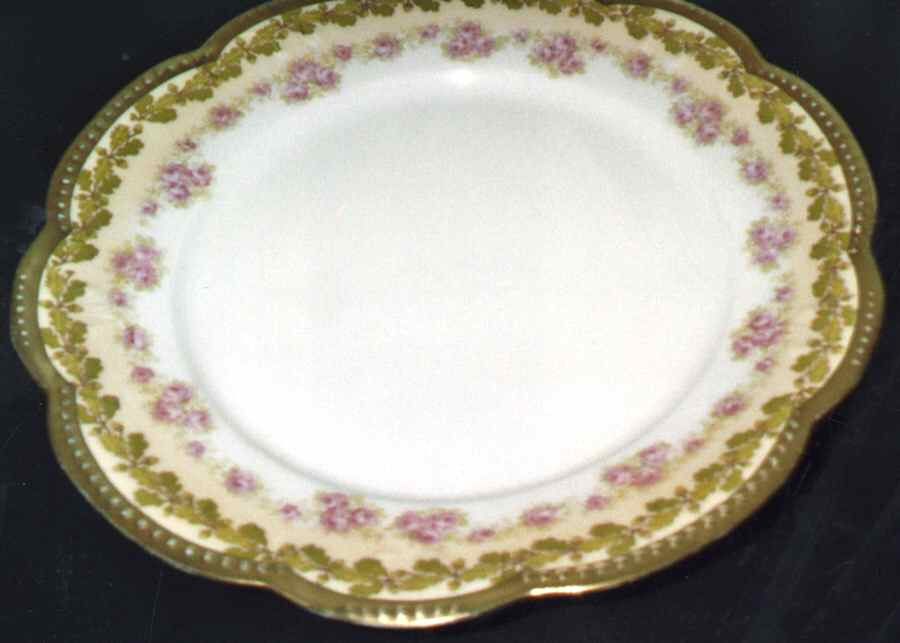 AKF44 Dinner Plate by A Klingenberg France-Austria-1