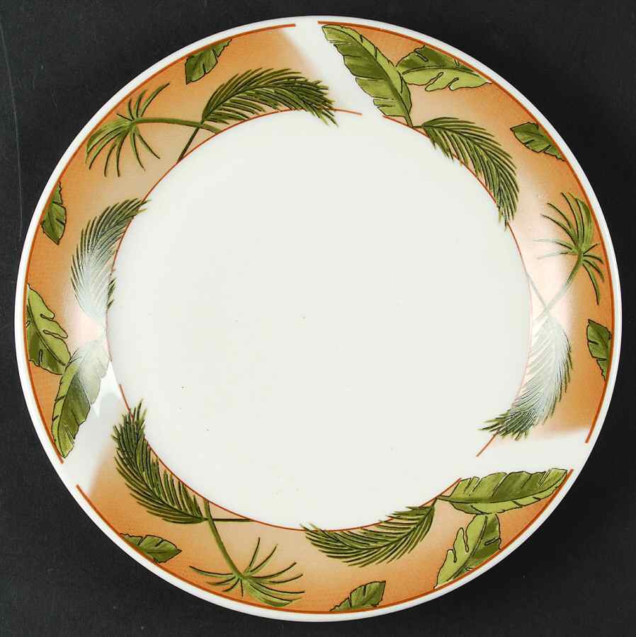 Palm Dinner Plate by American Atelier-1