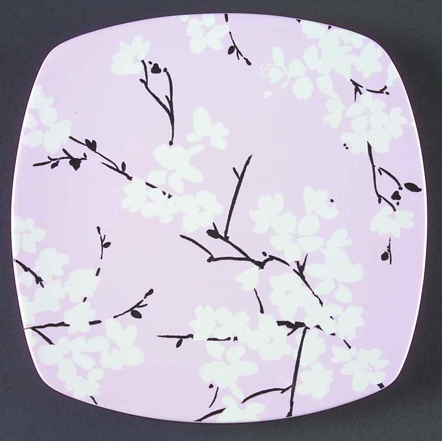 Mia Blossoms Pink Salad Plate by 222 Fifth (PTS)-1