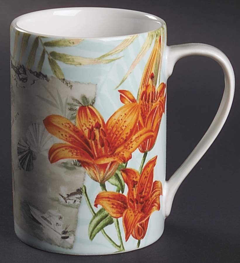 Travel Carribean Aqua Mug by 222 Fifth (PTS)-1
