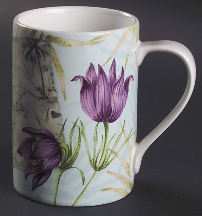 Travel Carribean Aqua Mug by 222 Fifth (PTS)-1
