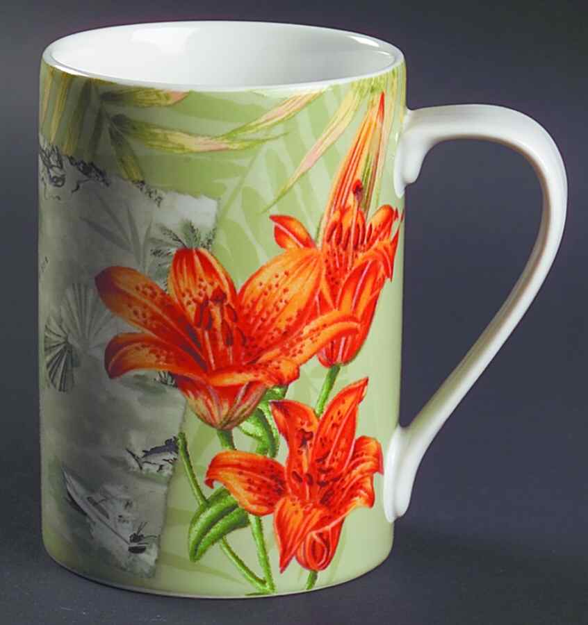Travel Carribean Khaki Mug by 222 Fifth (PTS)-1