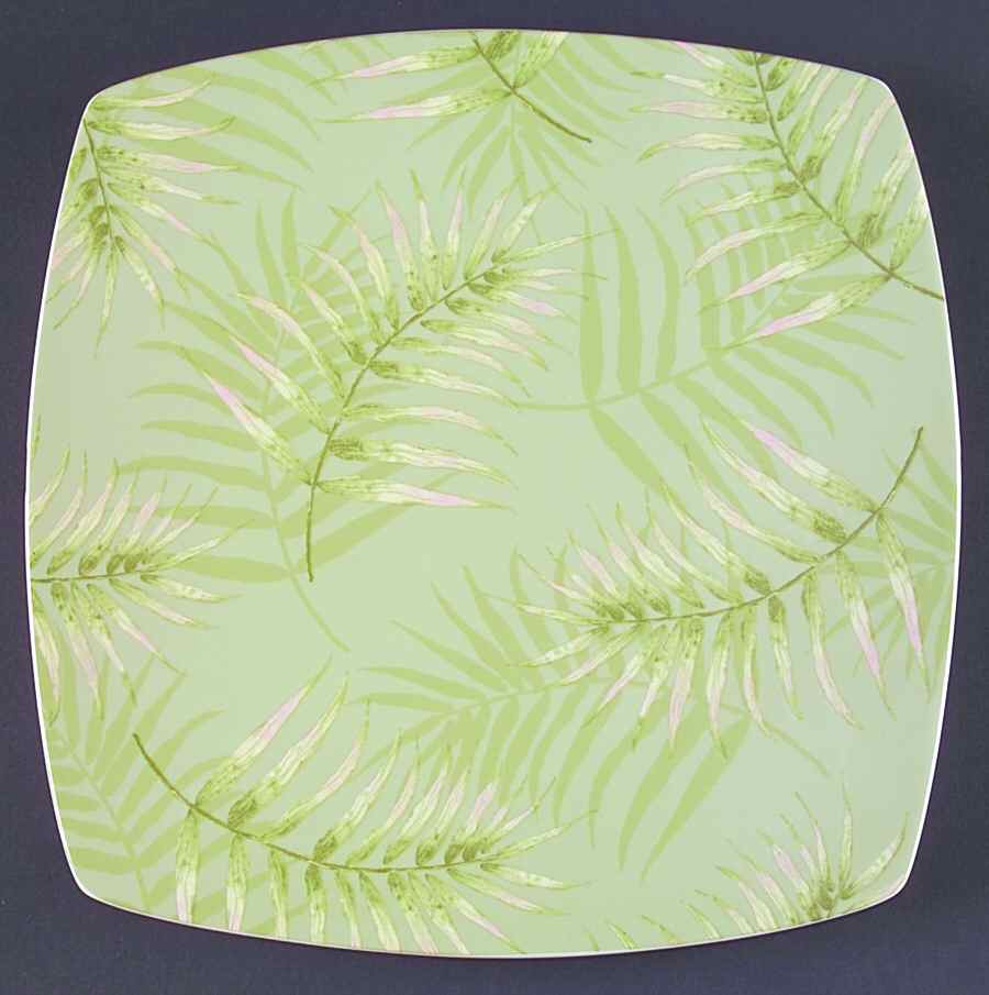 Travel Carribean Khaki Dinner Plate by 222 Fifth (PTS)-1