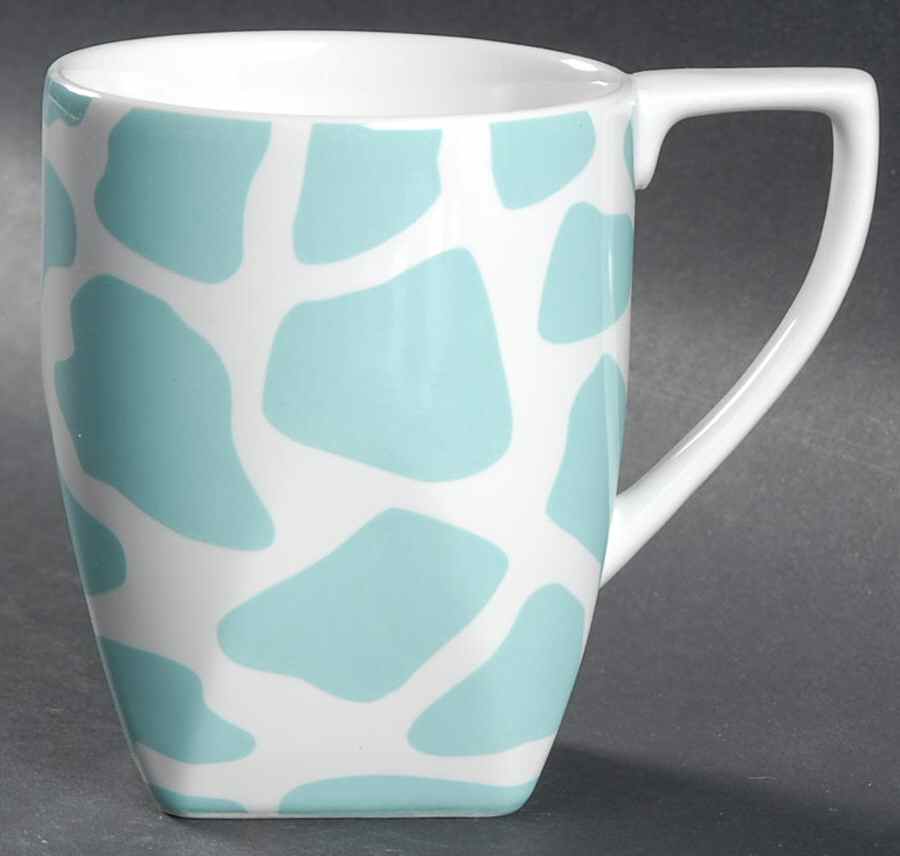 Giraffe Aqua Mug by 222 Fifth (PTS)-1