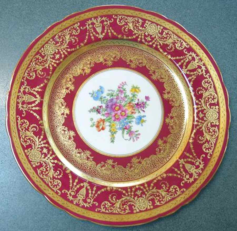7483 Dinner Plate by John  Aynsley & Sons-1