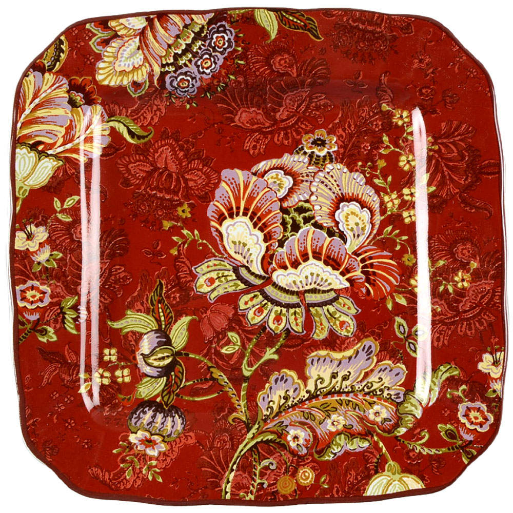 Gabrielle Square Appetizer Plate by 222 Fifth (PTS)-1